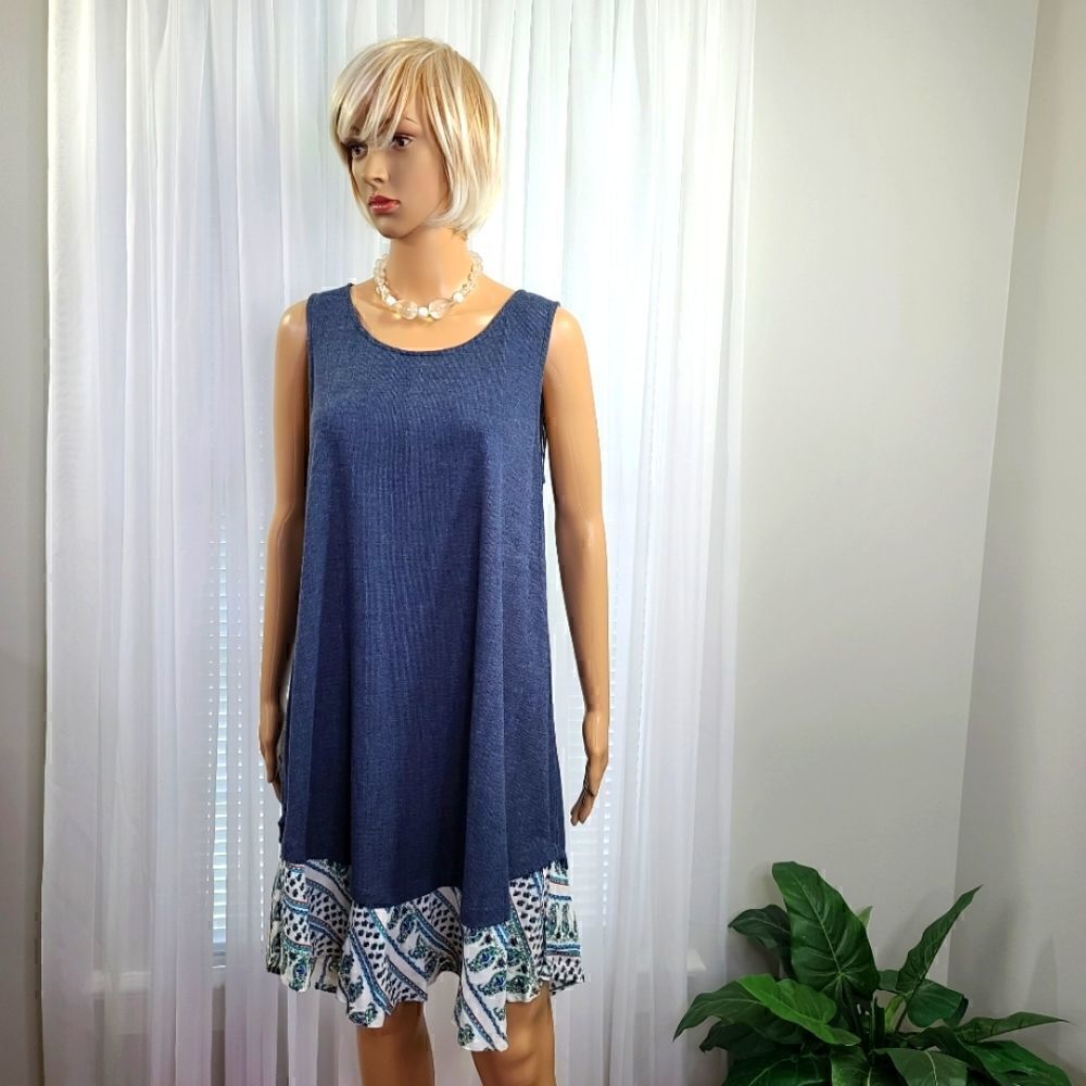 ODDY Comfy Sleeveless Dress Large